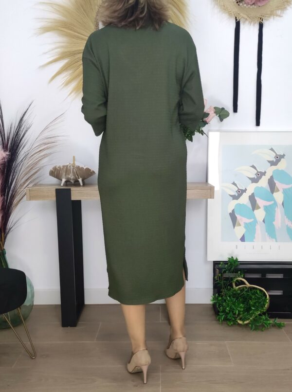 VESTIDO PUNTO RIZADO - Imagen 9