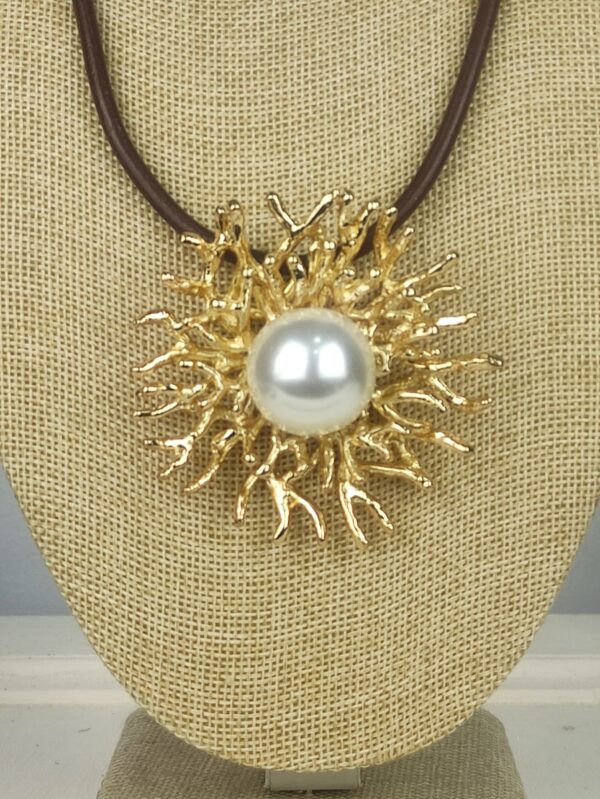 COLLAR CORTO ESPORA PERLA - Imagen 2