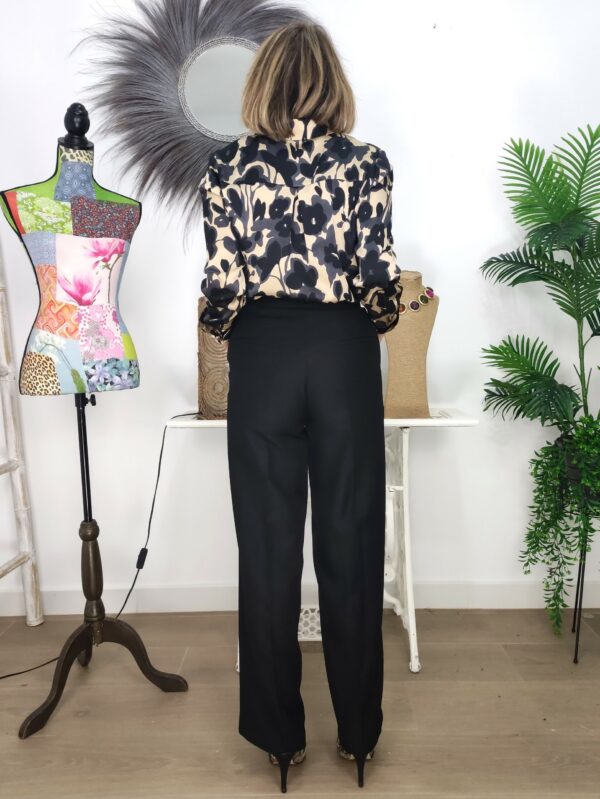 PANTALÓN ANCHO BOTÓN - Imagen 3