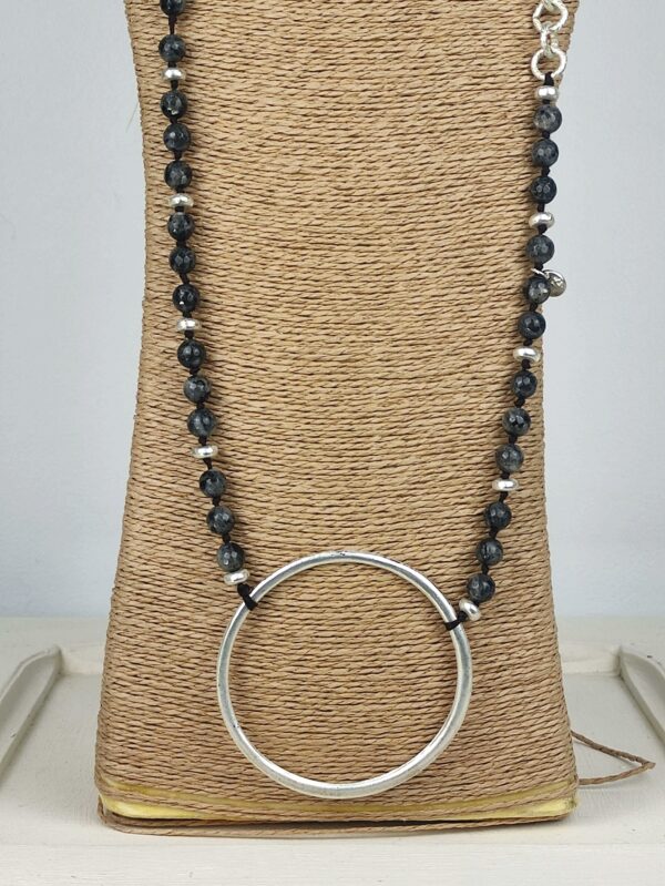 COLLAR LARGO CADENA PIEDRAS - Imagen 2