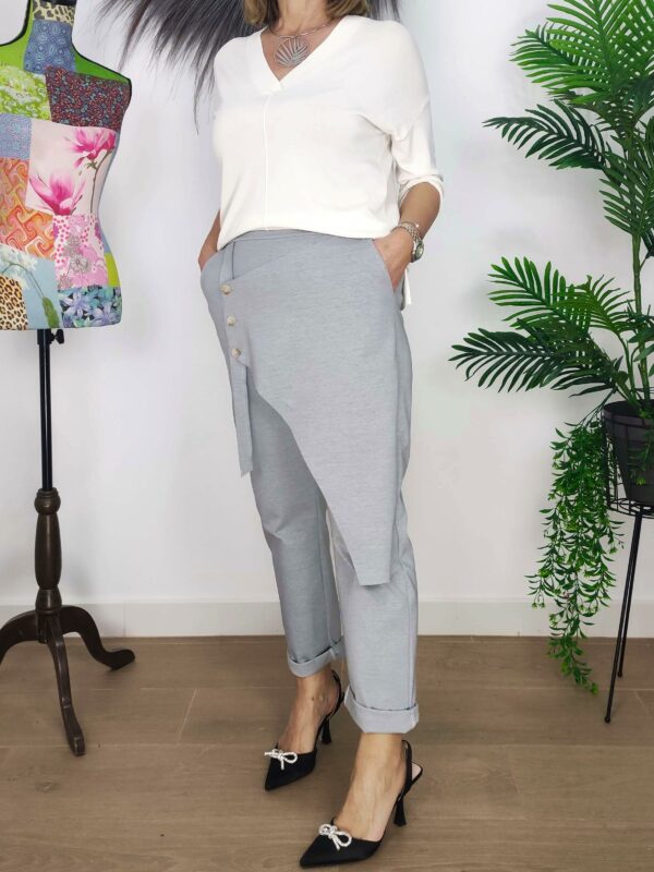 PANTALON ROMA BOTONES - Imagen 3