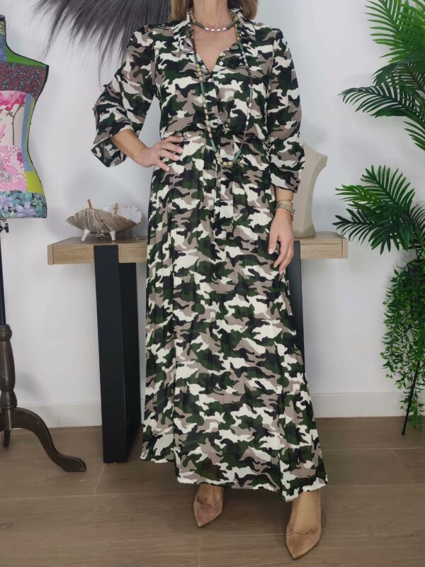 VESTIDO CAMUFLAJE - Imagen 2