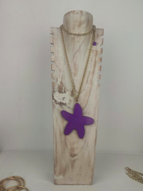COLLAR LARGO FLOR