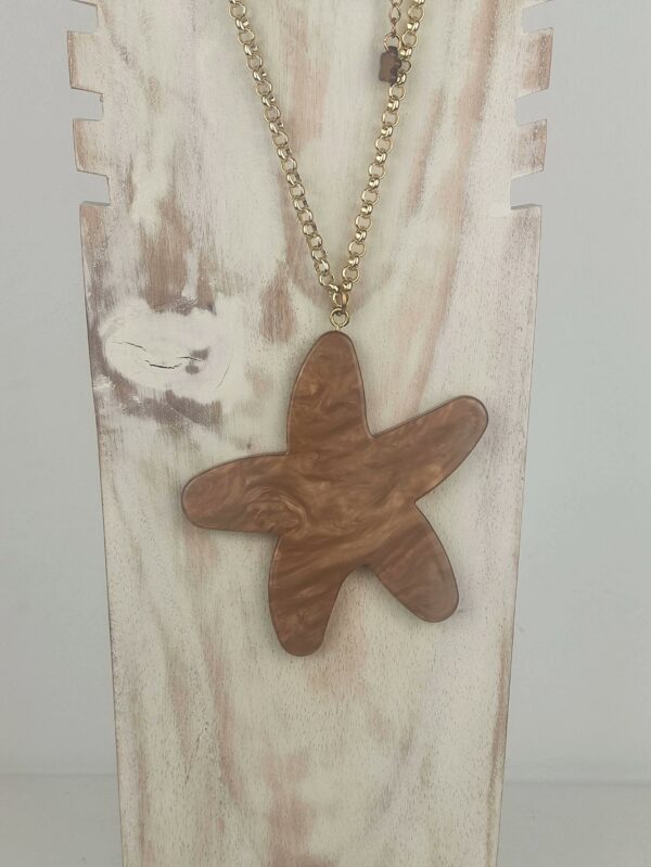 COLLAR LARGO FLOR - Imagen 4
