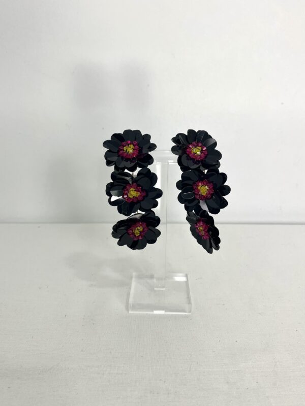 PENDIENTES LARGOS FLORES