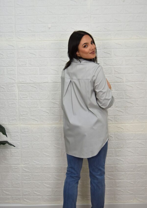 CAMISA GRIS LAZO - Imagen 4