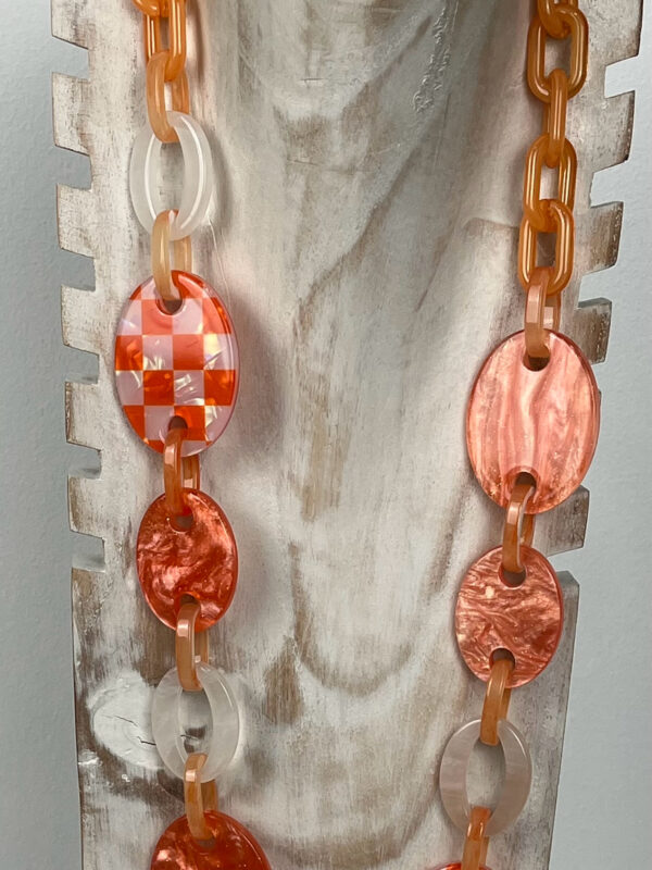 COLLAR LARGO RESINA VICHY - Imagen 2