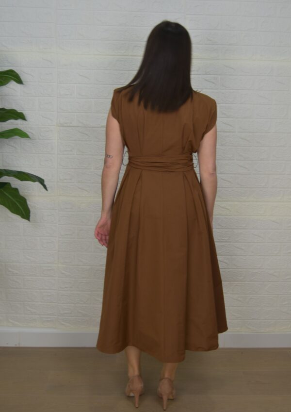 VESTIDO CAMISERO CINTURÓN HEBILLA - Imagen 4