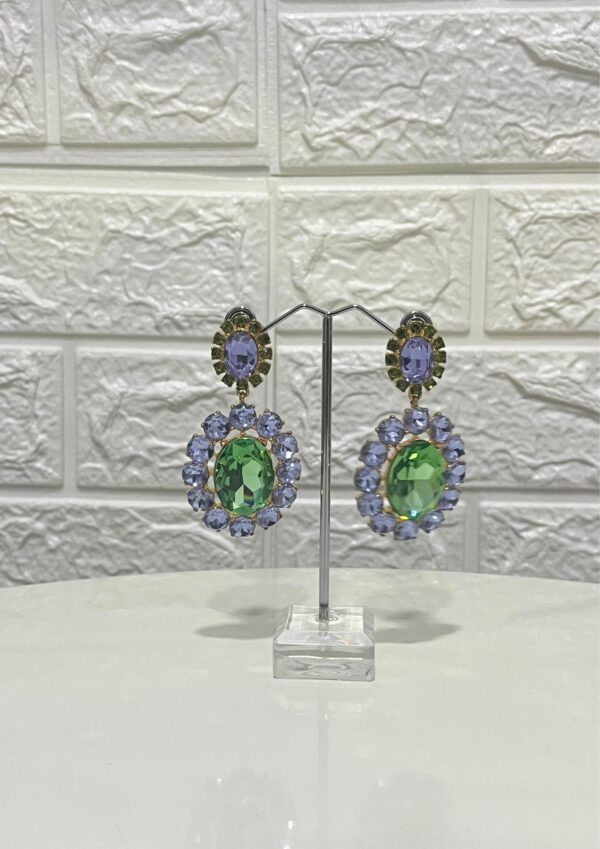 PENDIENTES CRISTALES BIB