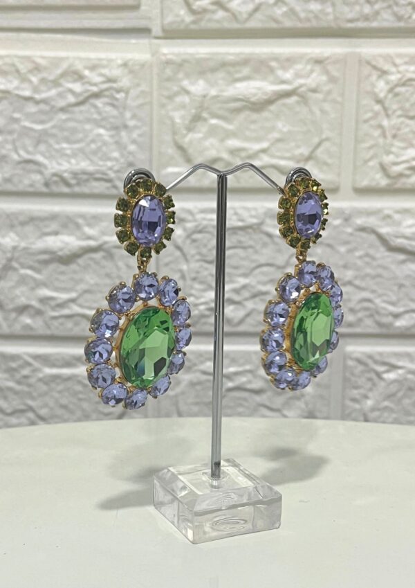 PENDIENTES CRISTALES BIB - Imagen 2