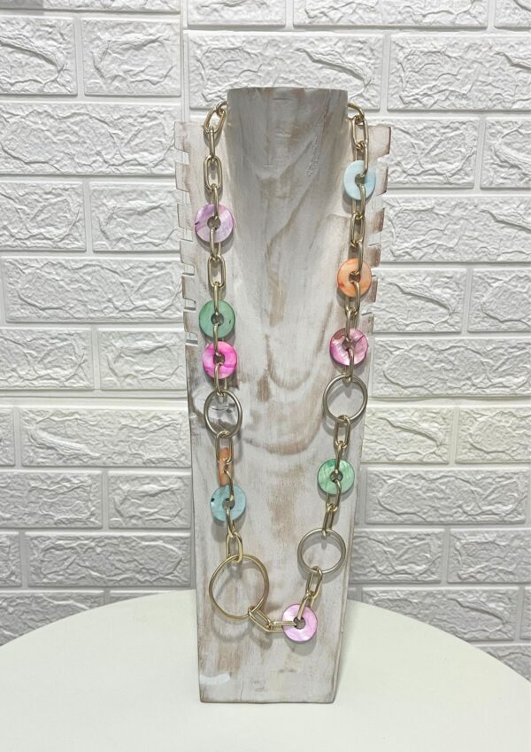 COLLAR ESLABONES MULTICOLOR