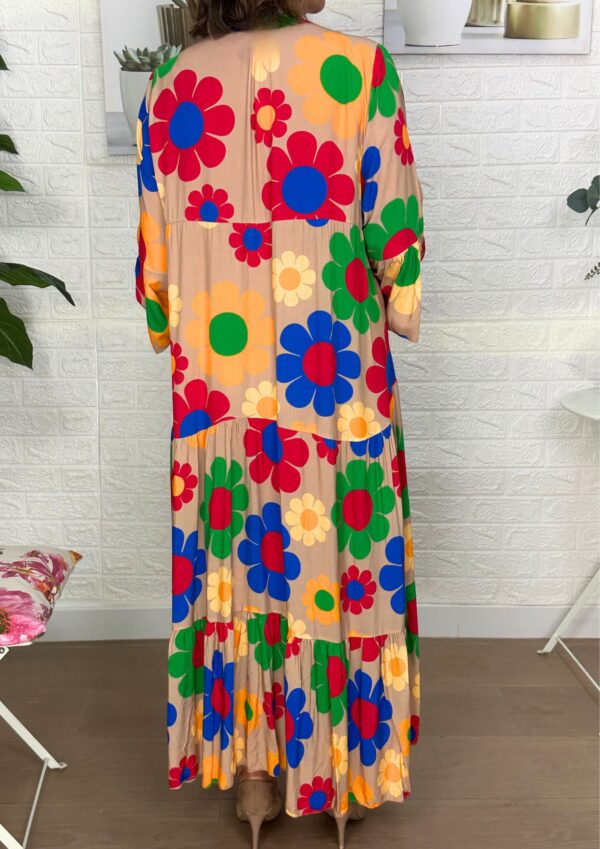 VESTIDO CUELLO MAO ÁGATA - Imagen 3