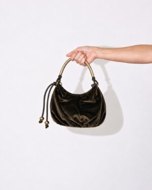 BOLSO TERCIOPELO ASA COMBIADA