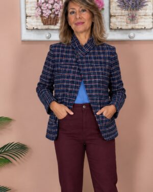 BLAZER ASIMÉTRICA LANA